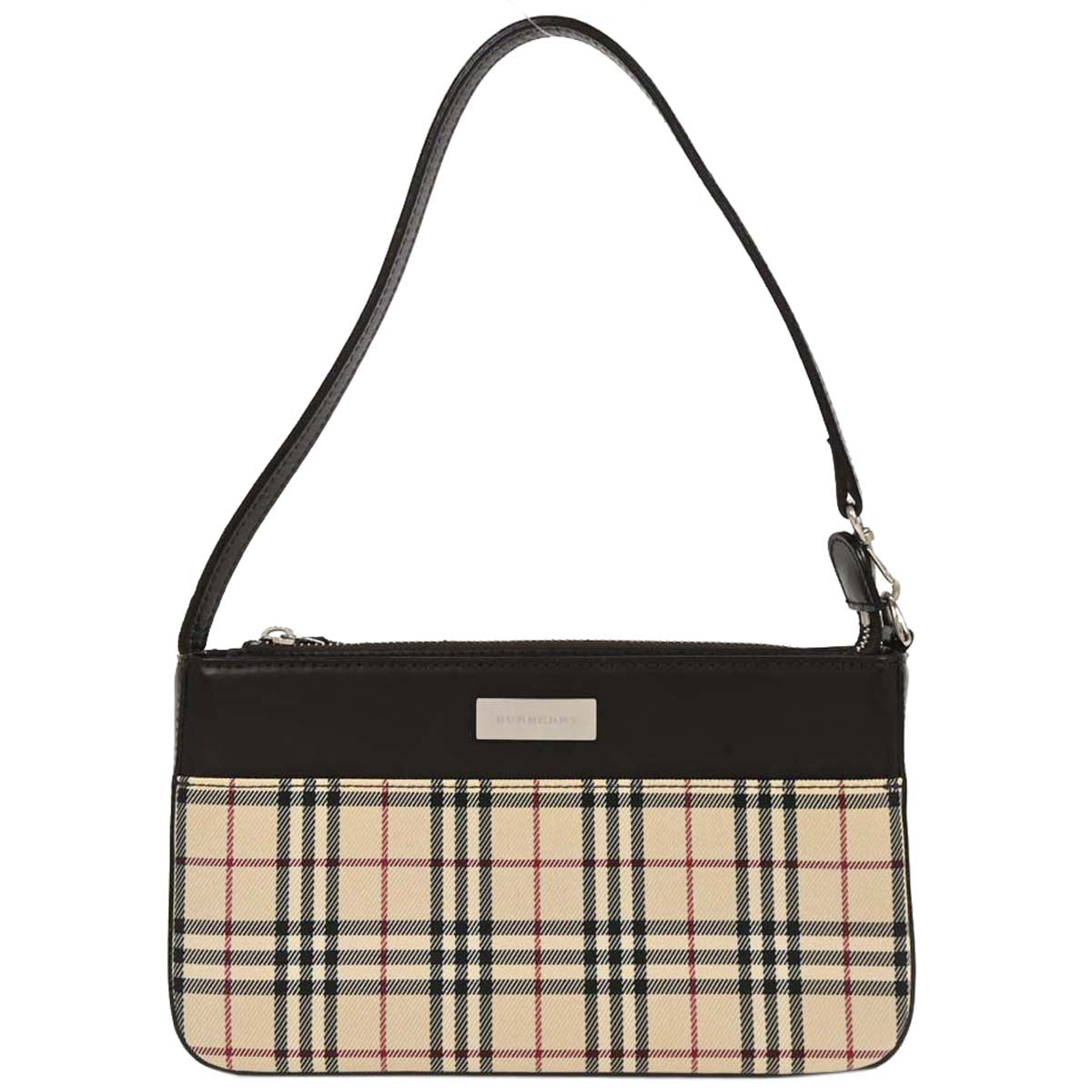 Burberry Beige Brown Burberry Check Handbag
