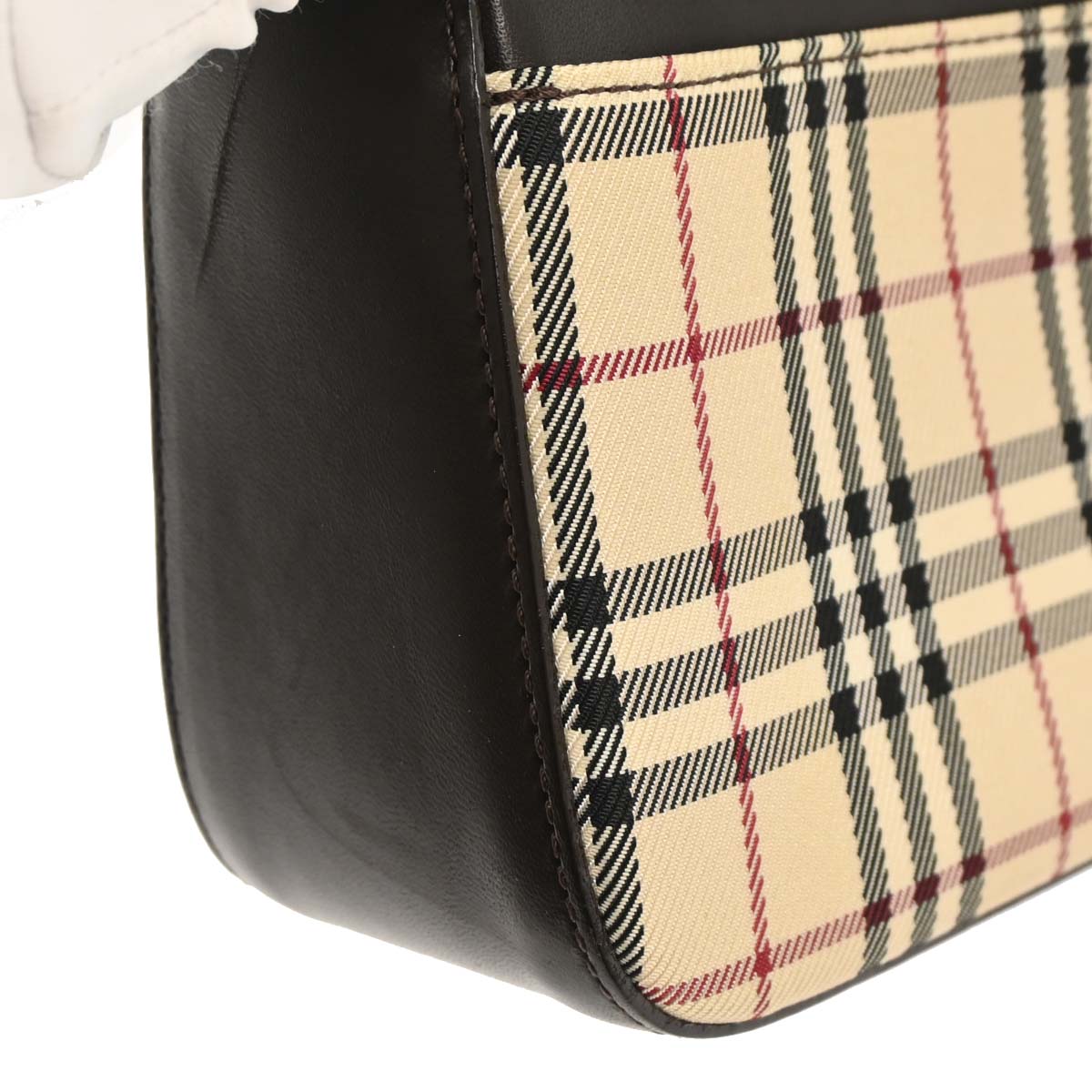Burberry Beige Brown Burberry Check Handbag