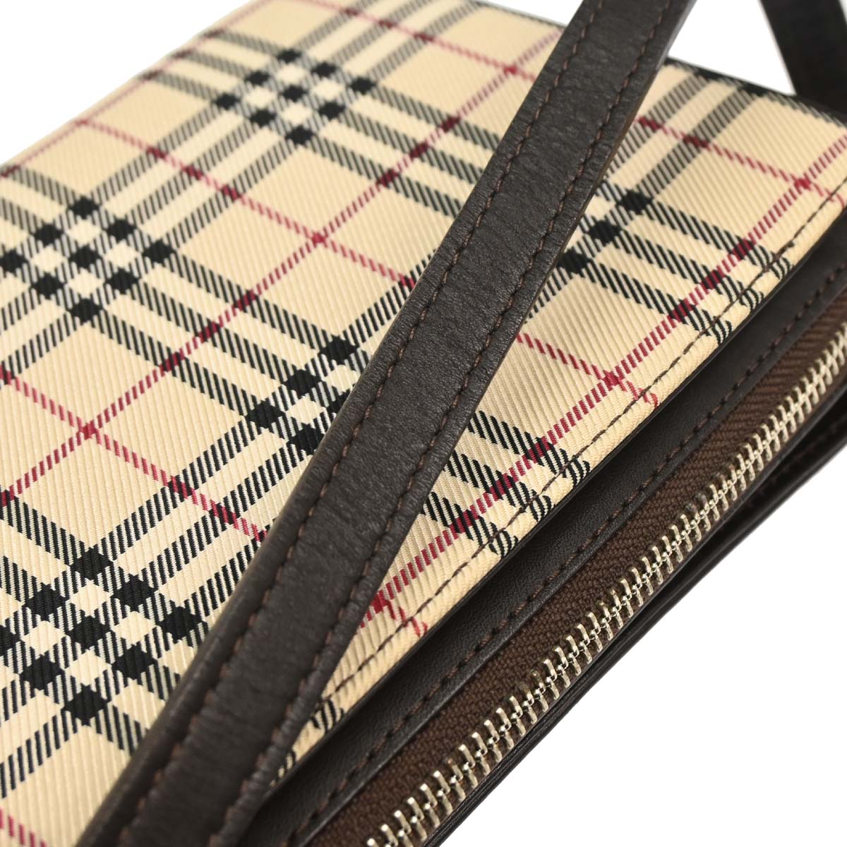 Burberry Beige Brown Burberry Check Handbag