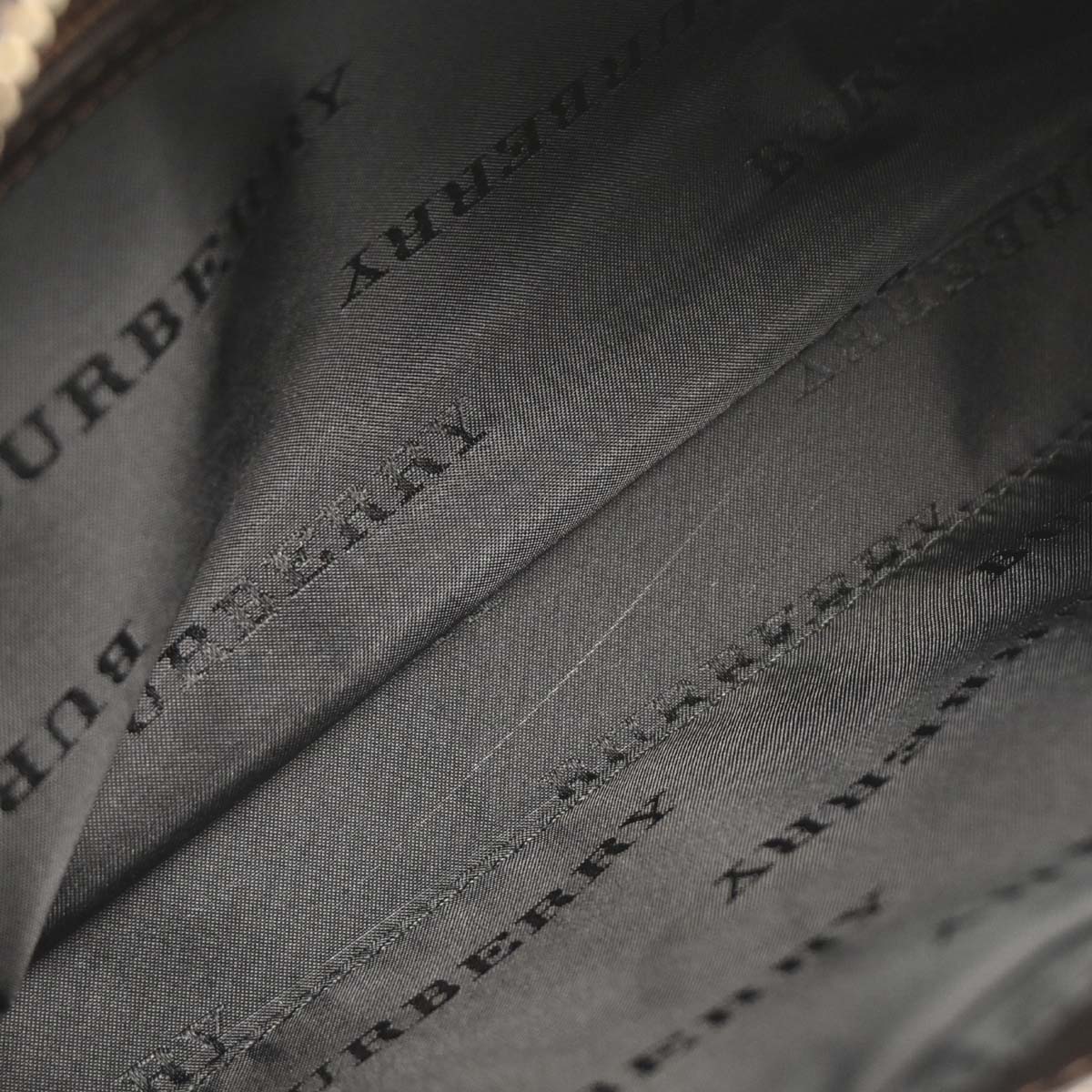 Burberry Beige Brown Burberry Check Handbag