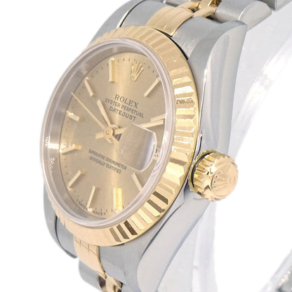 Rolex Oyster Perpetual Datejust 26mm Ref.69173 Self-winding Watch 18K SS