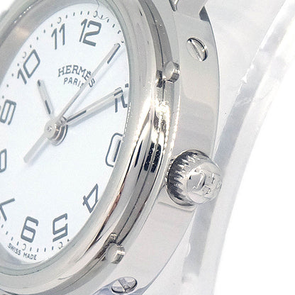 Hermes CL4.210 Clipper Quartz Watch SS
