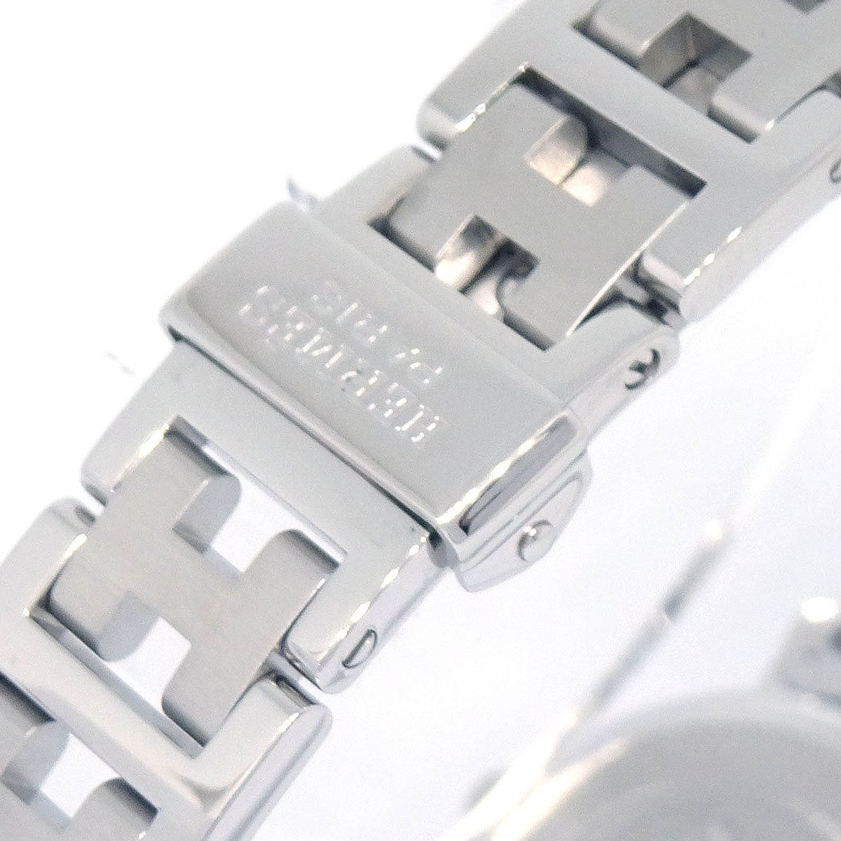 Hermes CL4.210 Clipper Quartz Watch SS