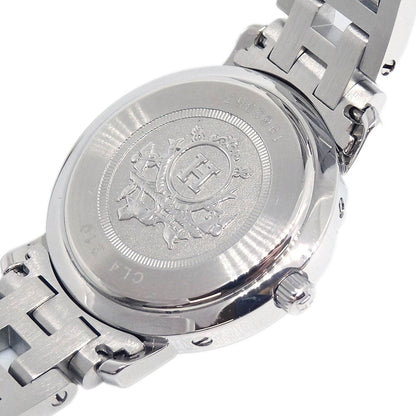 Hermes CL4.210 Clipper Quartz Watch SS