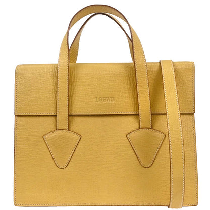 Loewe Beige Leather Handbag