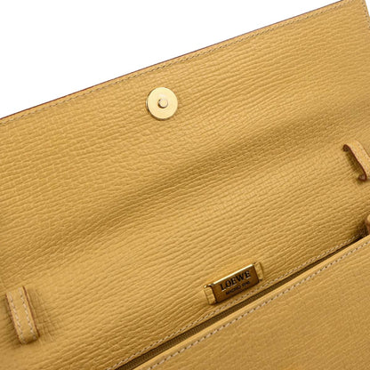 Loewe Beige Leather Handbag