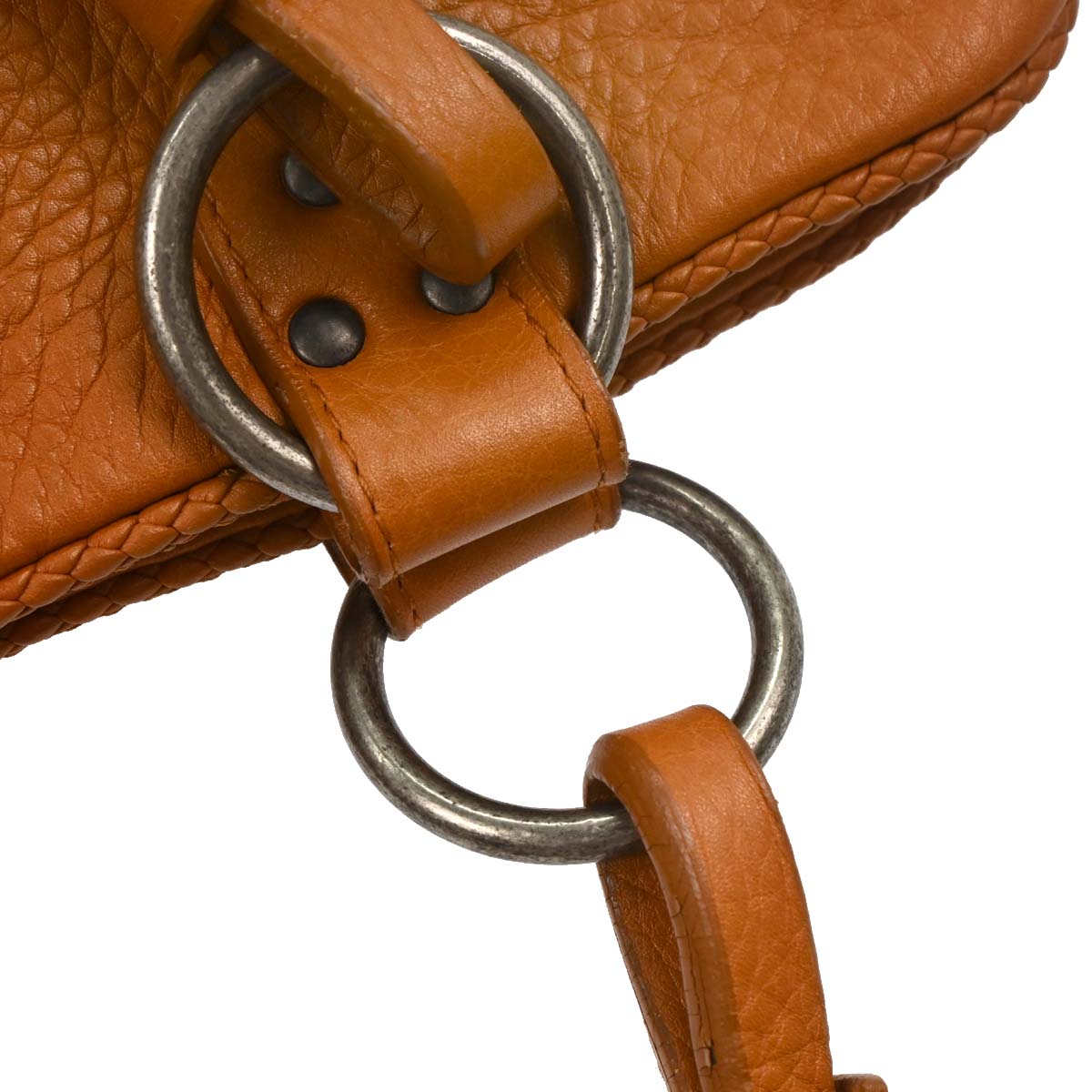 Christian Dior Brown Gaucho Tote Bag