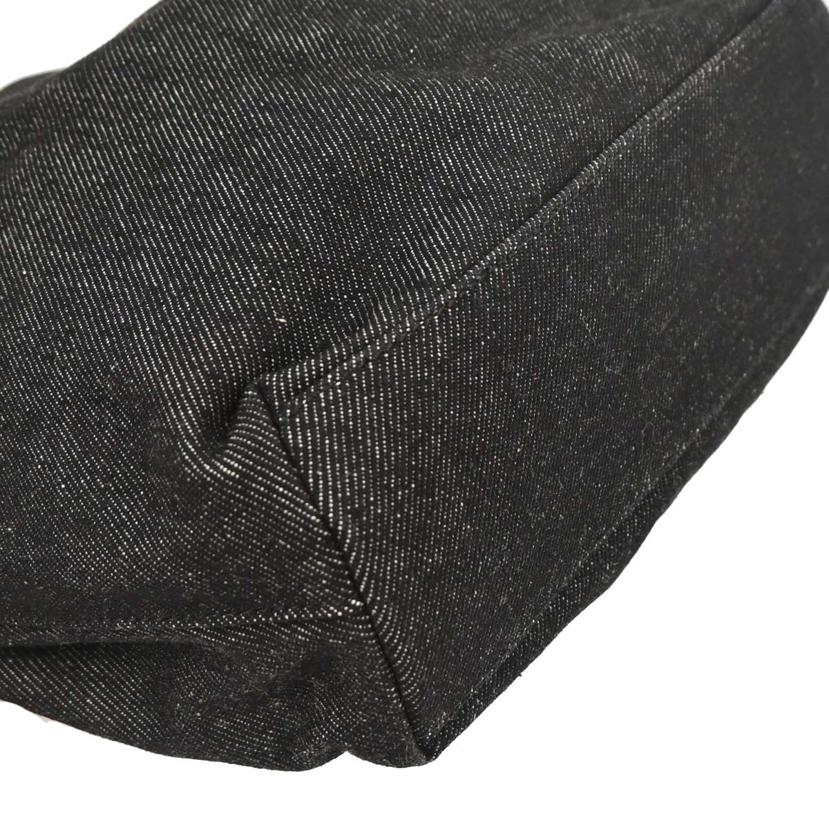 Christian Dior 1999 Black Denim Malice Handbag