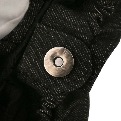 Christian Dior 1999 Black Denim Malice Handbag