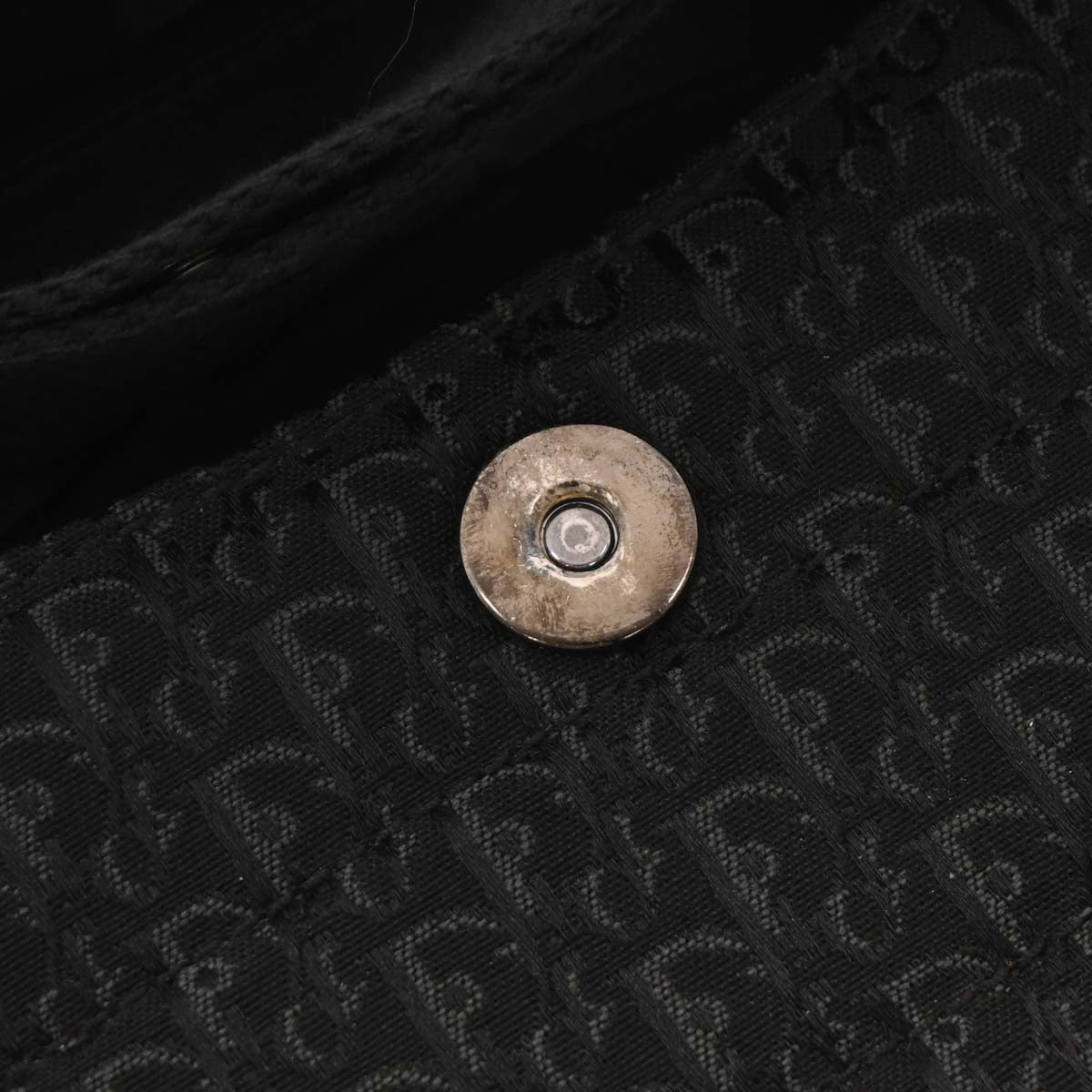 Christian Dior 2002 Black Trotter Street Chic Shoulder Bag