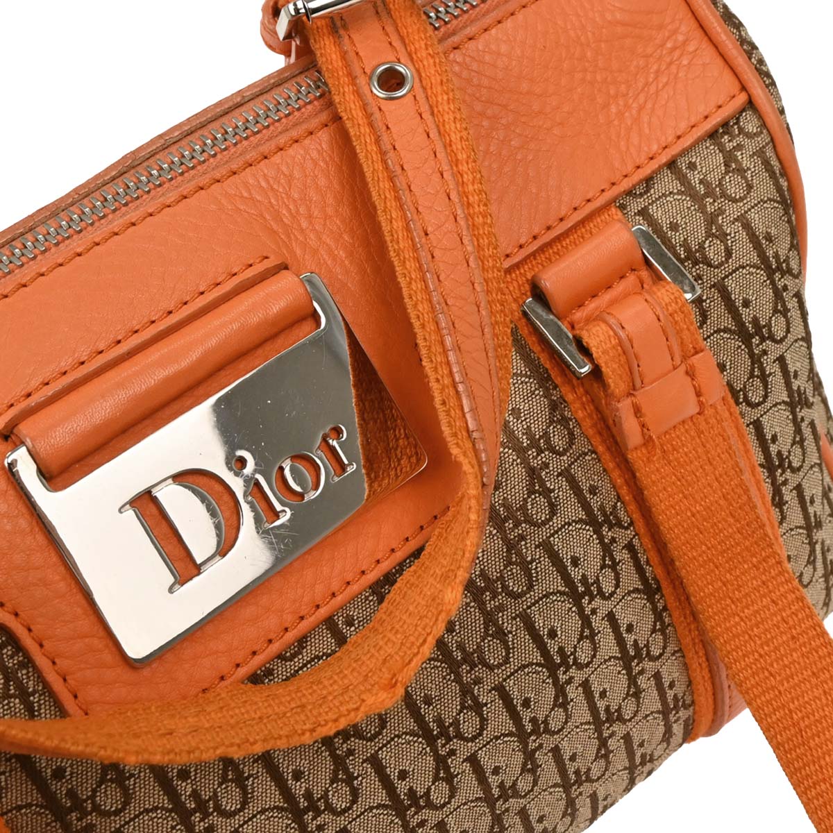 Christian Dior Beige Trotter Handbag