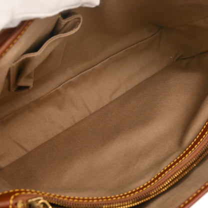 Celine Beige Canvas Macadam Boogie Tote Handbag