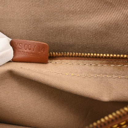 Celine Beige Canvas Macadam Boogie Tote Handbag