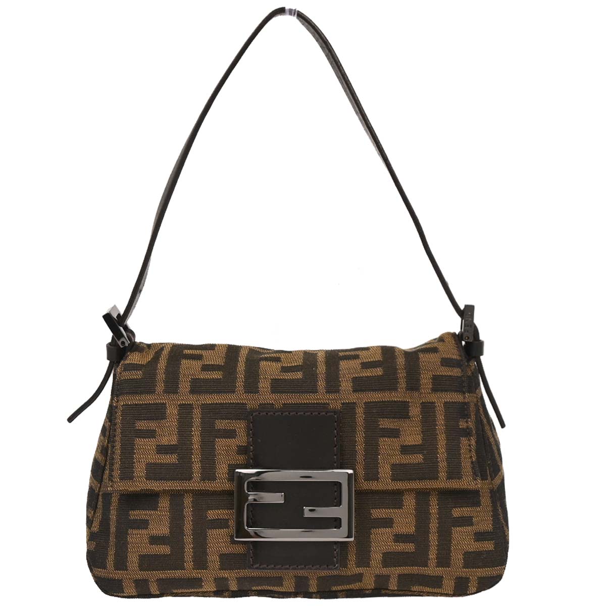 Fendi Brown Zucca Handbag