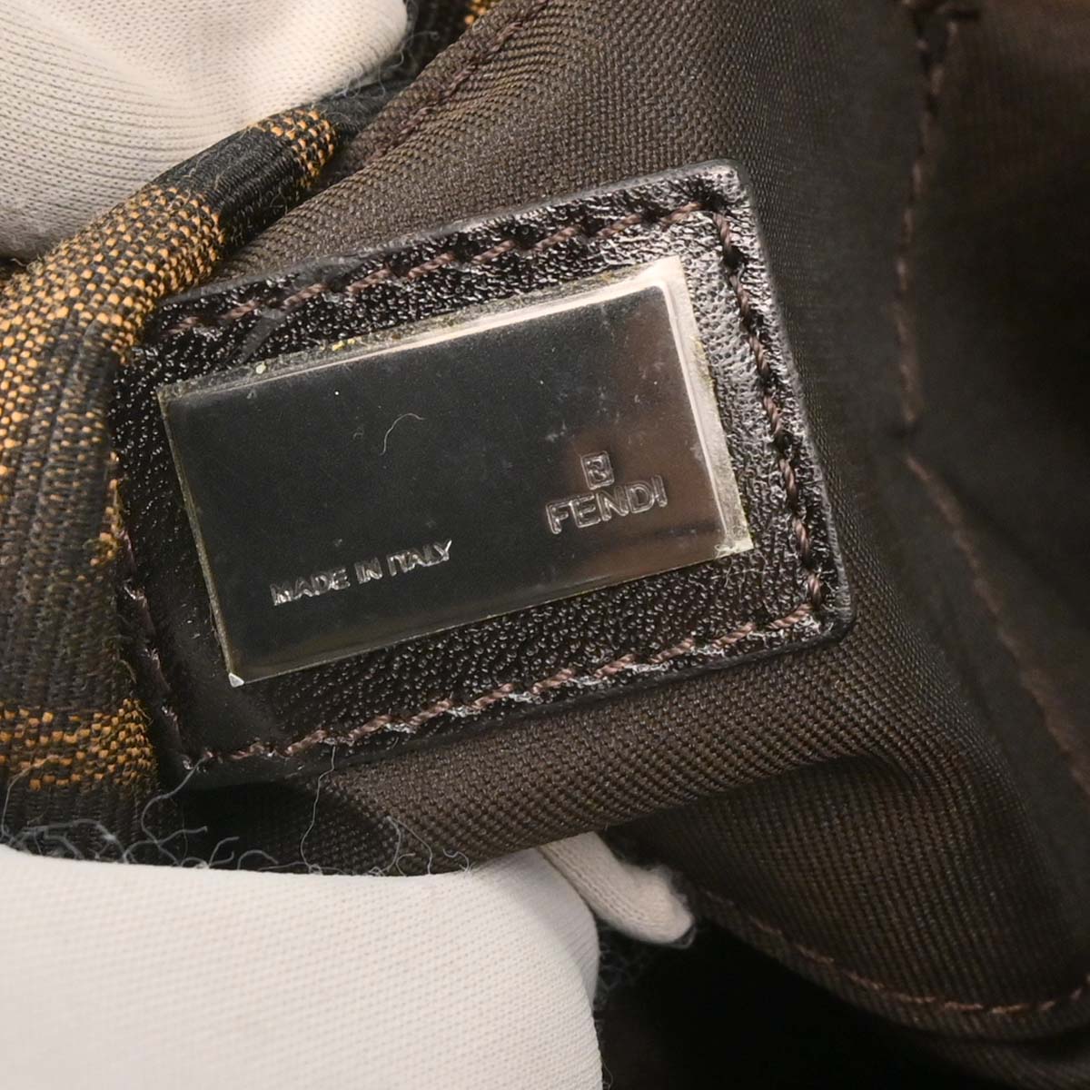Fendi Brown Zucca Handbag