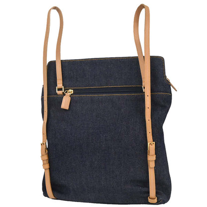 Christian Dior 2000 Blue Denim Malice Backpack