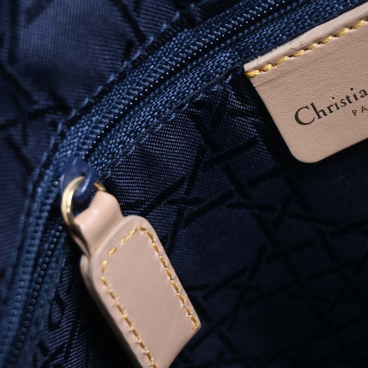 Christian Dior 2000 Blue Denim Malice Backpack