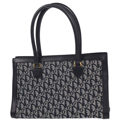 Christian Dior Navy Trotter Tote Bag
