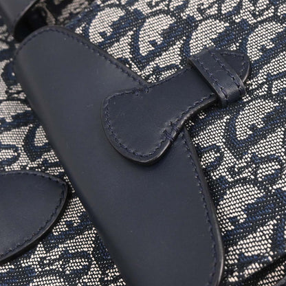 Christian Dior Navy Trotter Tote Bag