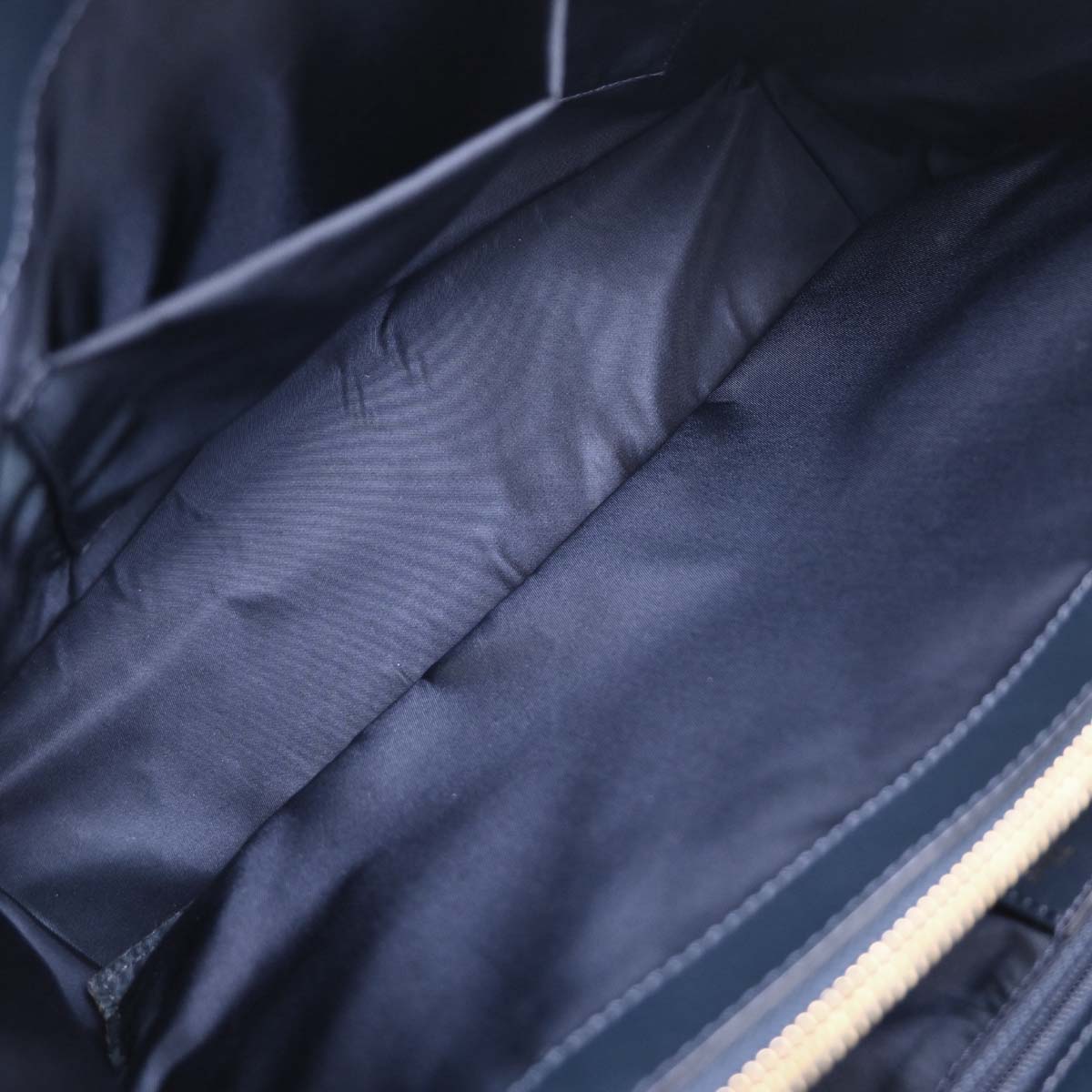 Christian Dior Navy Trotter Tote Bag
