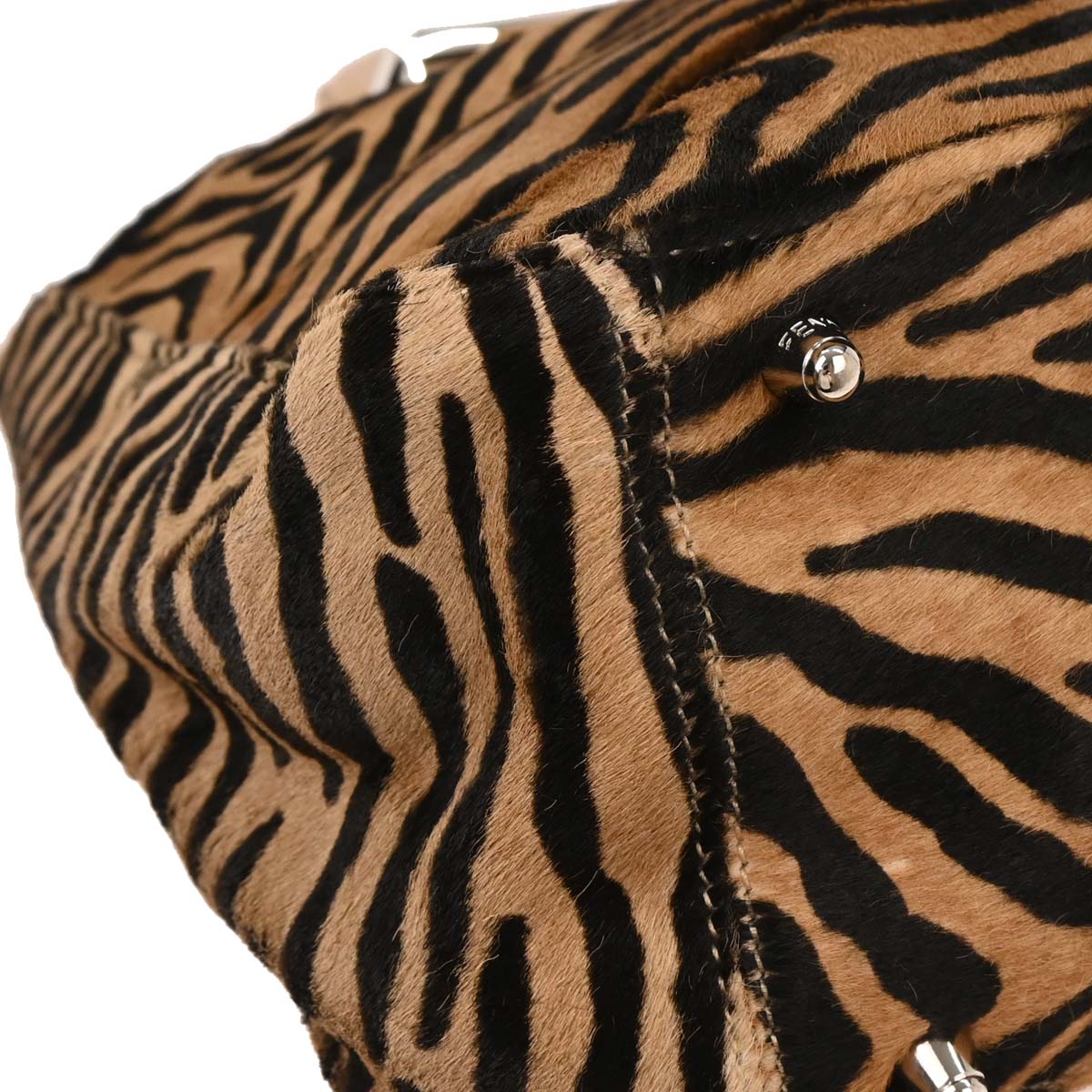 Fendi * Brown Pony Hair Handbag