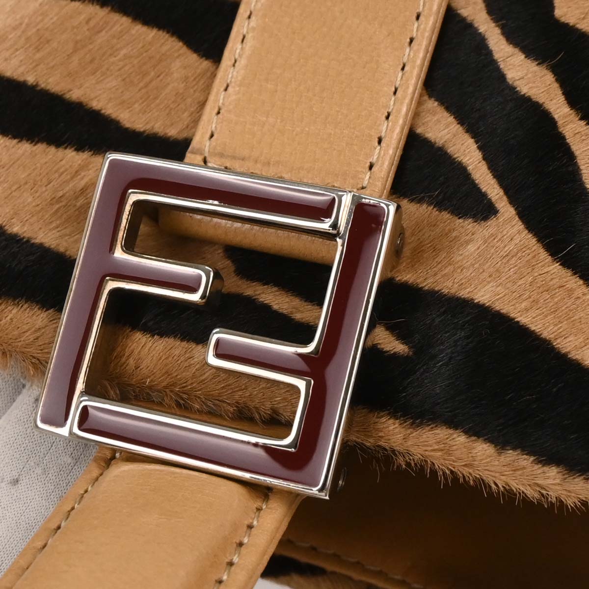 Fendi * Brown Pony Hair Handbag