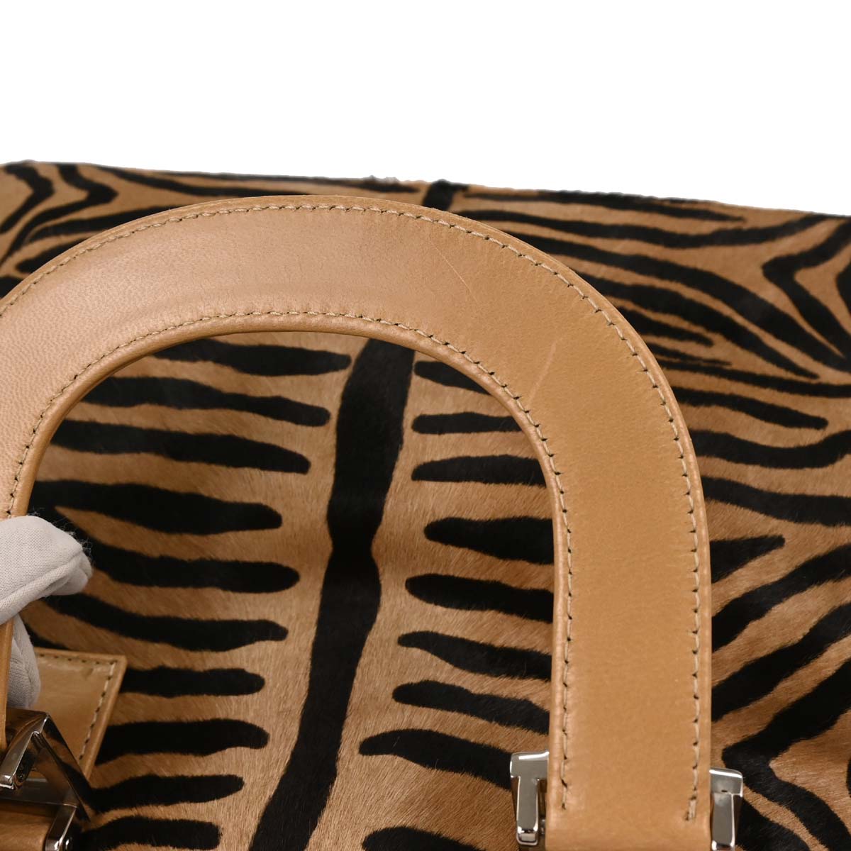 Fendi * Brown Pony Hair Handbag