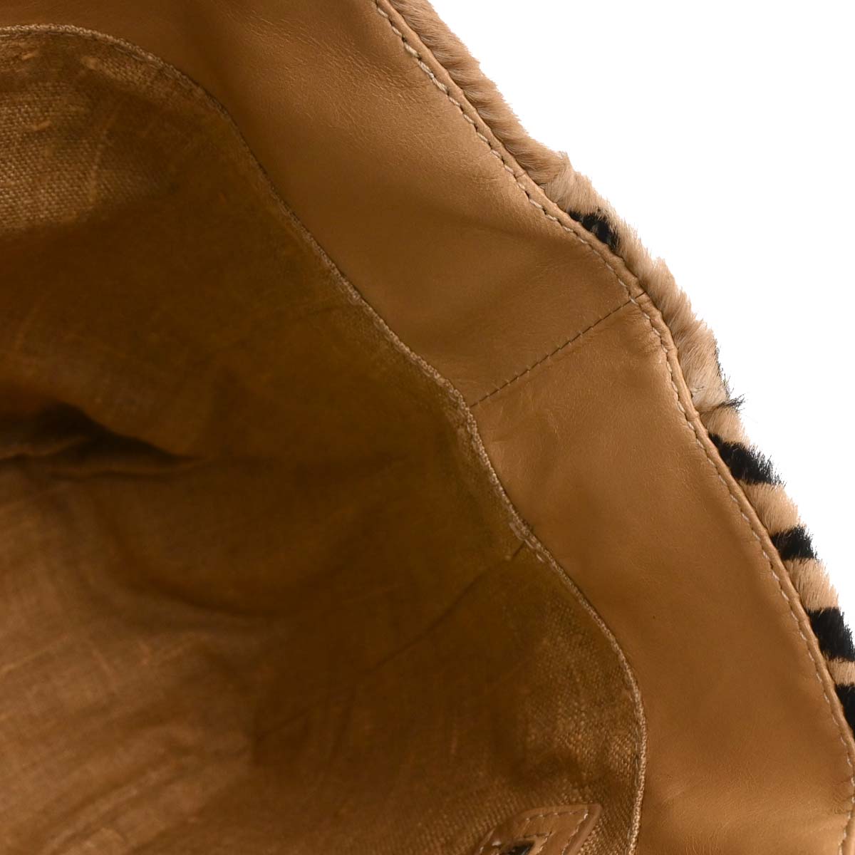 Fendi * Brown Pony Hair Handbag