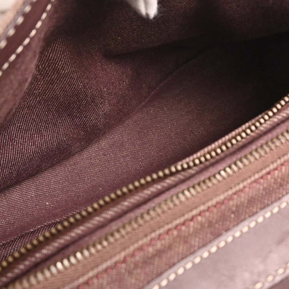 Celine Bordeaux Paris Macadam Shoulder Bag