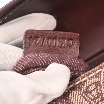 Celine Bordeaux Paris Macadam Shoulder Bag