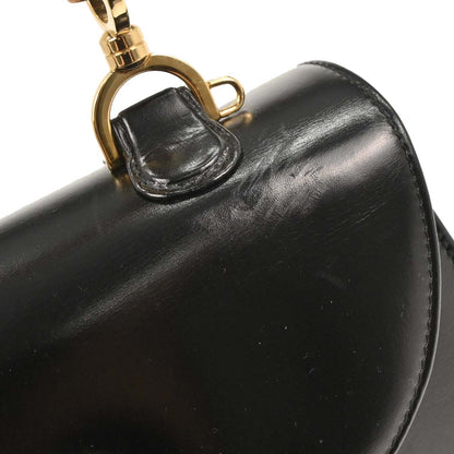 Gucci Black Bamboo 2way Shoulder Handbag