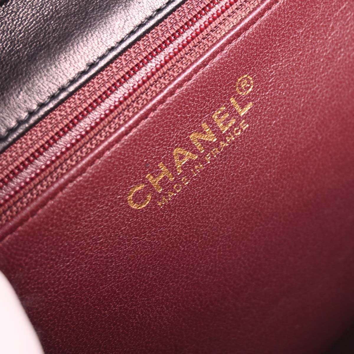 Chanel 2001-2003 Black Lambskin Turnlock Medium Half Flap Shoulder Bag