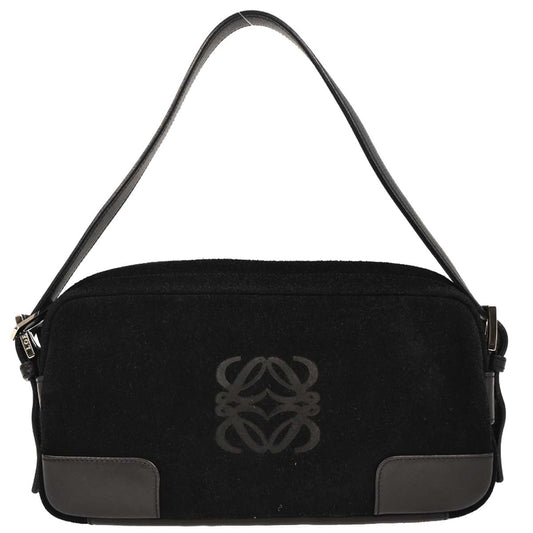 Loewe Black Suede Handbag