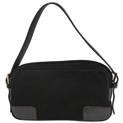Loewe Black Suede Handbag