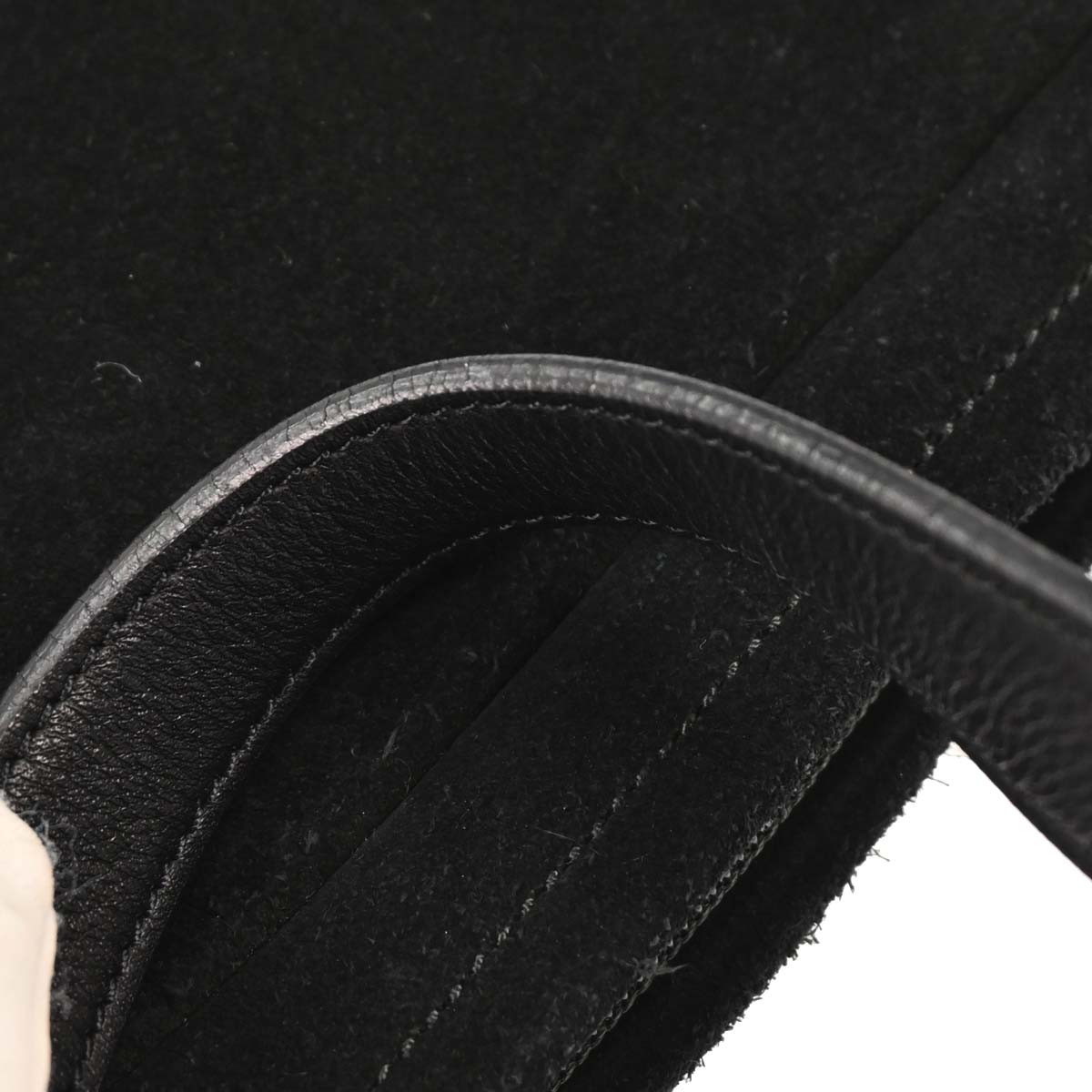 Loewe Black Suede Handbag