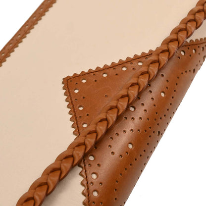 Christian Dior Brown Beige D Trick Shoulder Bag