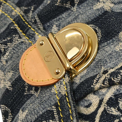 Louis Vuitton Blue Monogram Denim Mini Pleaty Raye Handbag M95333