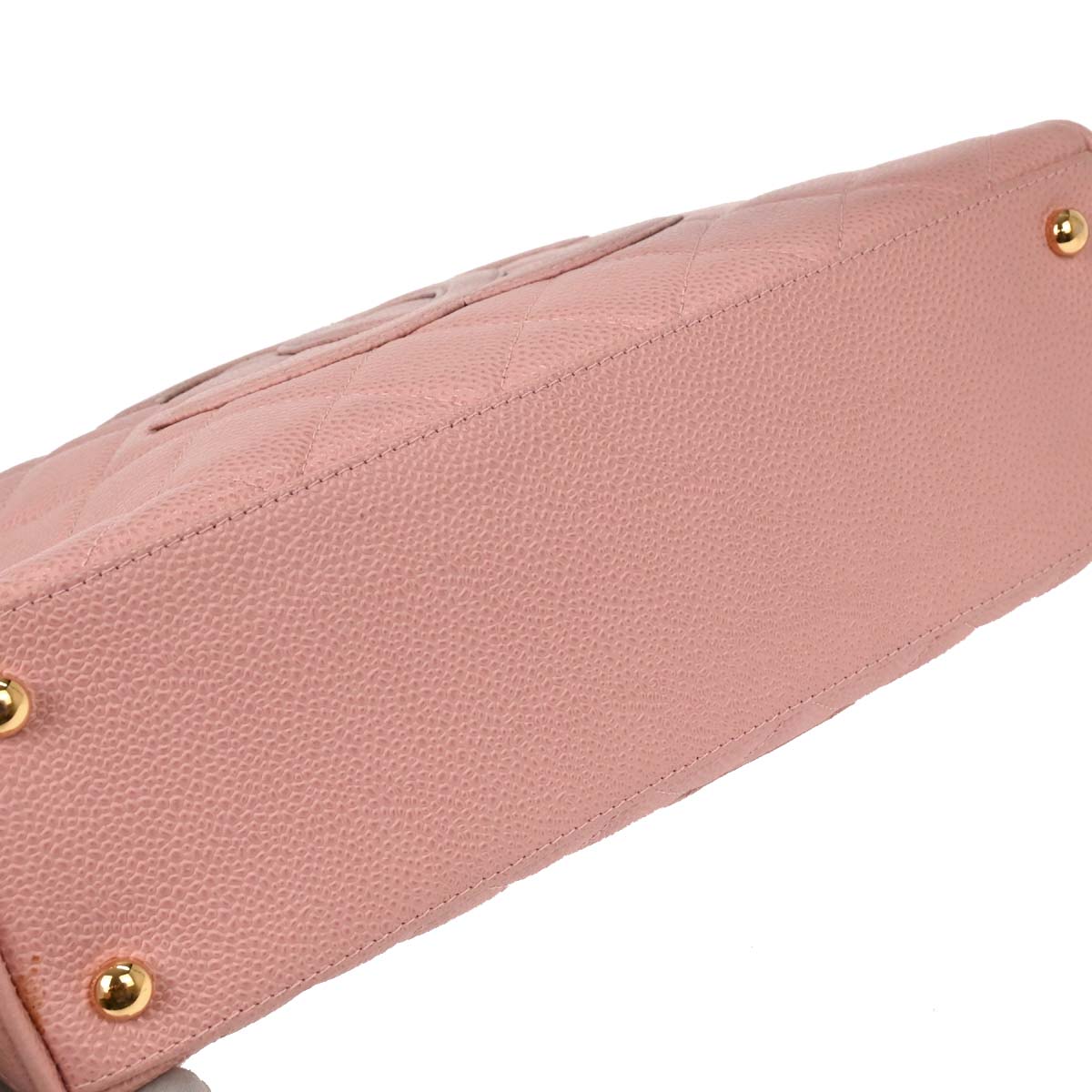 Chanel 2003-2004 Pink Caviar Bowling Bag