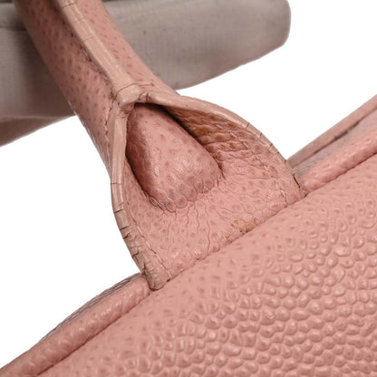 Chanel 2003-2004 Pink Caviar Bowling Bag