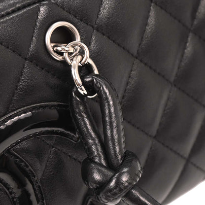 Chanel 2008-2009 Black Calfskin Cambon Ligne Bowling Bag