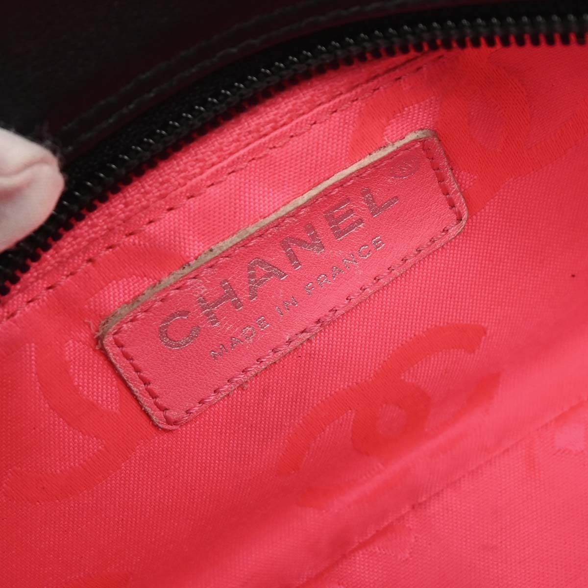 Chanel 2008-2009 Black Calfskin Cambon Ligne Bowling Bag