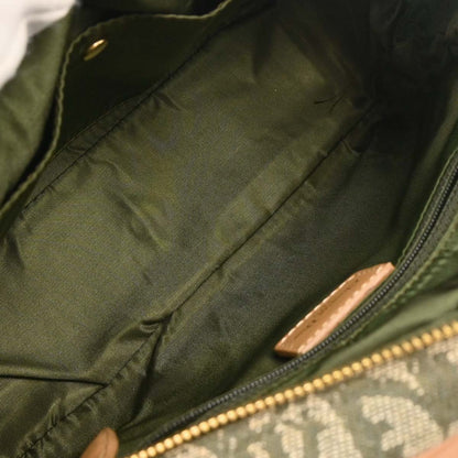 Christian Dior Green Double Saddle Trotter Handbag