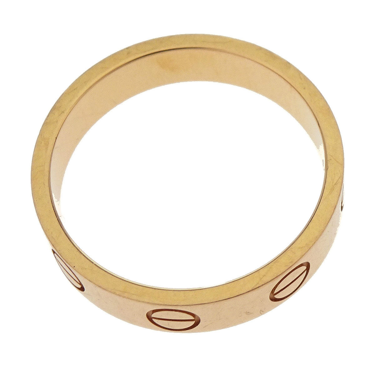Cartier Mini Love Ring Au750 #47 BDC122