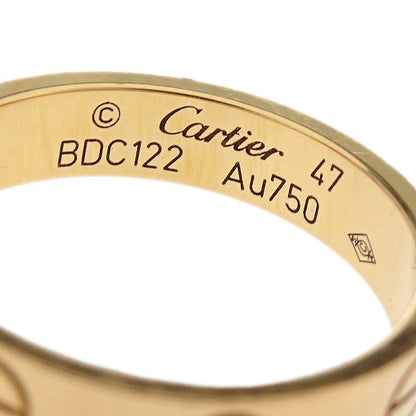 Cartier Mini Love Ring Au750 #47 BDC122