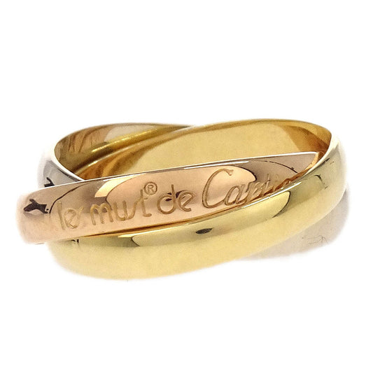 Cartier Trinity Ring Au750 AO847R #47 #50