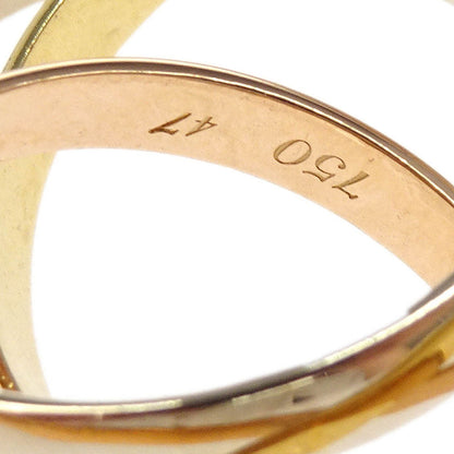 Cartier Trinity Ring Au750 AO847R #47 #50