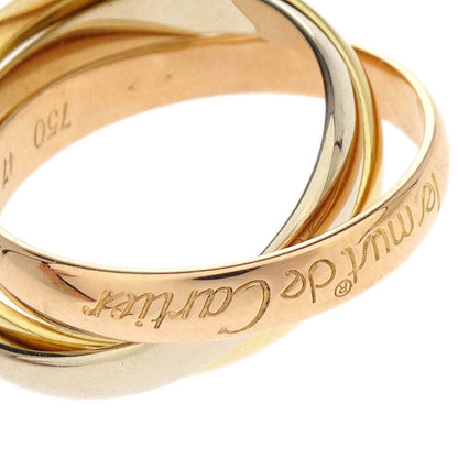 Cartier Trinity Ring Au750 AO847R #47 #50