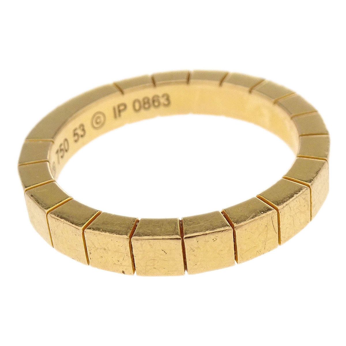 Cartier Lanieres Gold Au750 #53 IP0863