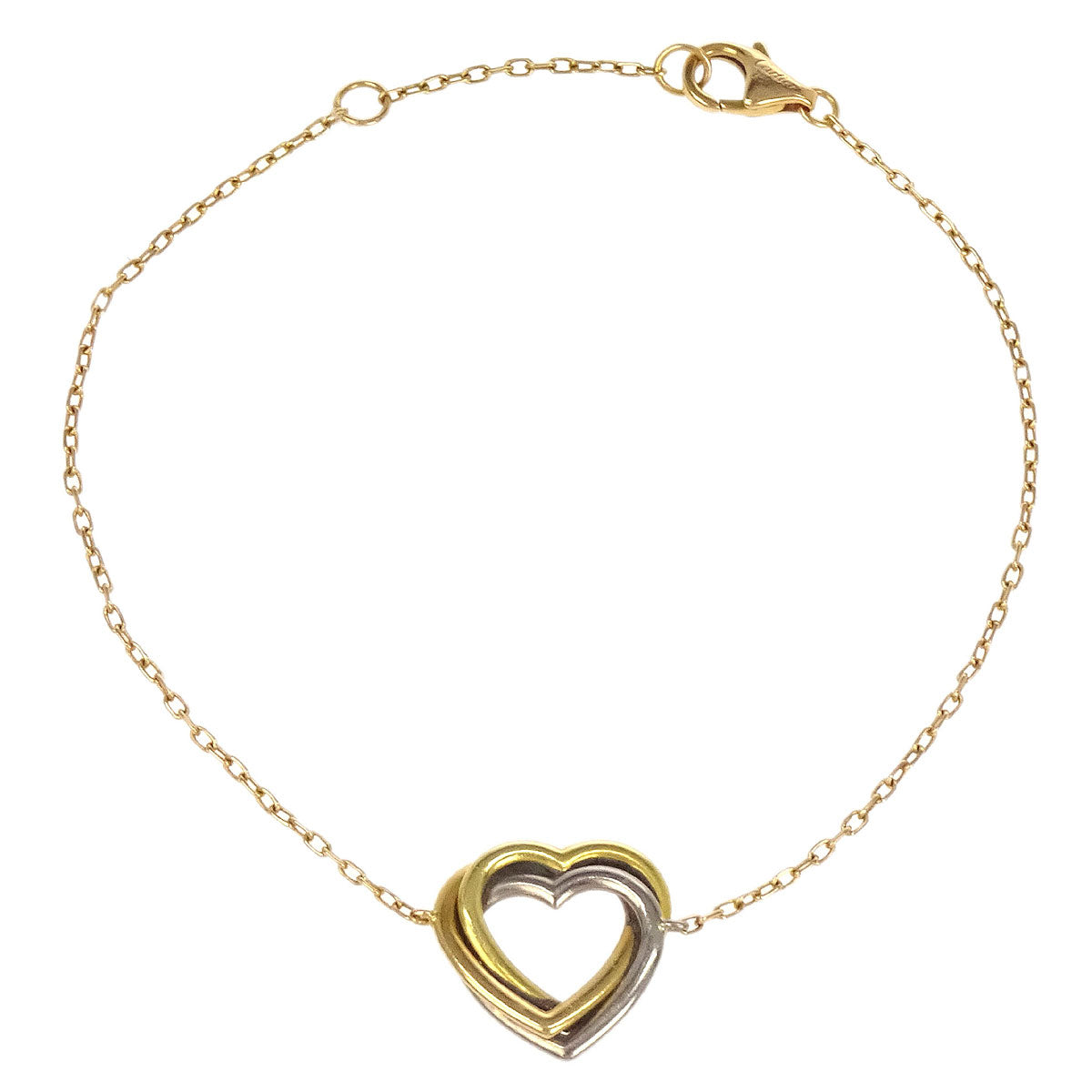 Cartier Trinity Heart Bracelet IN1226 Au750