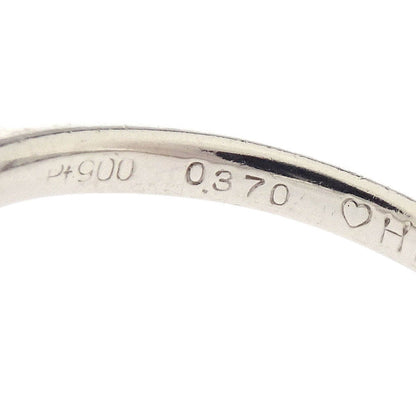 Ring Pt900 Diamond Silver #50